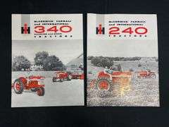 (2) IH Farmall 240 + 340 Tractor Sales Literature