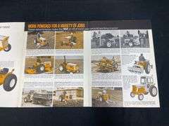 (3) IH Cub Tractor Sales Literature