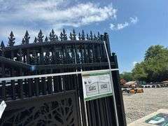 Metal Farm Driveway Gate 7 X 20 Ft 2 Pieces