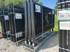 Metal Farm Driveway Gate 7 X 20 Ft 2 Pieces