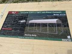 11 X 19FT Single Steel Carport