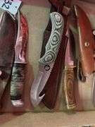 Knives lot with cases