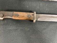 clc43 German WW2 K98k Bayonet w/Steel Scabbard