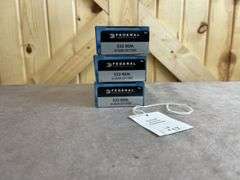3 Boxes Federal 64 Gr. SP .223
