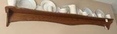 Wooden Decorative Wall Shelf