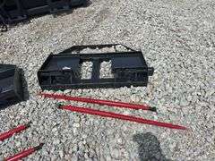 Skid Steer Bale Spear Attachment