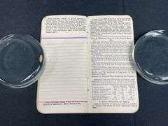 (2) 1892 Wm. Deering Notebook + IHC Postcard