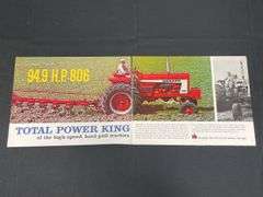 (2) IH 756/856 + 706/806 Tractor Sales Literature