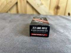 9 Boxes/450 Rounds Norma USA TAC-2240 Gr. RN .22 LR