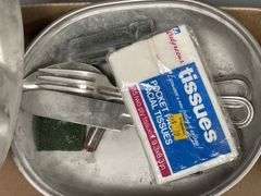 (4)-1960's US Military Mess Kit Pans