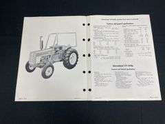 (3) IH Tractor Sales Literature