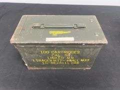 (3)-Cal .50 Metal Ammo Cans