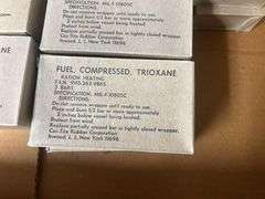 (40)-Compressed Trioxane Fuel Boxes