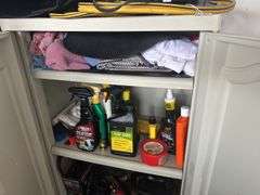 Garden Cabinet + Contents