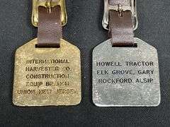 (2) IH Hough Pay Loader Watch Fobs