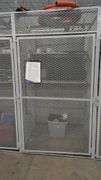 (9) Security Cages 7.5 ft tall x 4 ft wide x 4 ft deep sections