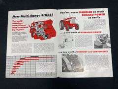 (4) IH Farmall 560 Tractor Sales Literature