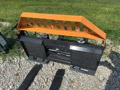 Hydraulic Skid Steer Fork Attachment