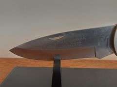 Giant Vietnam War Pocket Knife on Stand