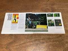 (4) John Deere L&G Sales Literature