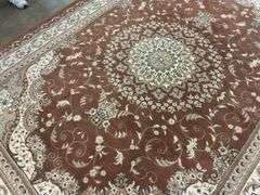 Tan & Brown Decorative Rug