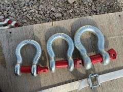 (3) Pins and Clevis