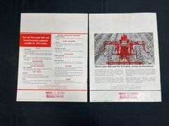 (2) IH Farmall 240 + 340 Tractor Sales Literature