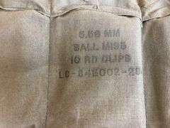 Metal Military Ammo Canister With 5.56 Ball MI95