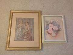 (2) Pieces Framed Art