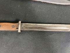 clc43 German WW2 K98k Bayonet w/Steel Scabbard