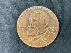 (2) Centennial of the Reaper Coin + IHC Egg Separator
