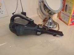 Sunbeam Heater, Black and Decker Dustbuster and Conair Lighted Mirror