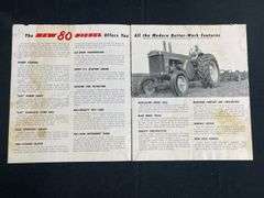 1955 John Deere 80 Diesel Sales Literature