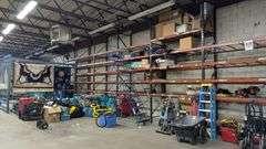 Extra Large Lot - (10) Sections Heavy Duty Pallet Racking 16 ft Tall with 8 ft sections