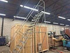 15 ft Steel Rolling Ladder