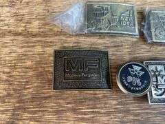 (4) MF + NI Belt Buckles
