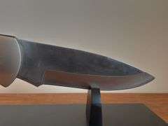 Giant Vietnam War Pocket Knife on Stand