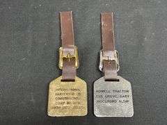 (2) IH Hough Pay Loader Watch Fobs