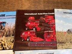 (5) IH + Case-IH Combine Sales Literature