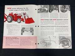 (4) IH 340 + 660 Tractor Sales Literature