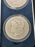 (2) 1881 Morgan Dollars