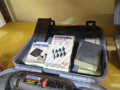 Dremel Lot - Dremels/Attachments/toolboxes