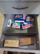 4 Ft Rolling Cabinet with Building Material Contents
