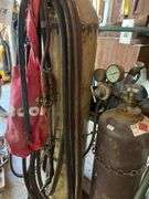 Oxygen and Acetylene  tanks