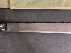(2)-US Military Ontario Knife Co. Machetes