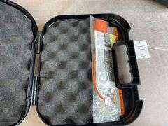 4 Misc Hard Plastic Handgun Cases Including Two Glock Cases
