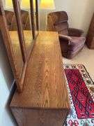 Dresser with Mirror Cedar Drawers - 66” W x 18” D x 29” T