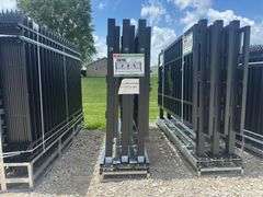 Heavy Duty Metal Farm Driveway Gate 7 X 20 Ft 2 Pieces