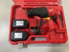 Milwaukee Sawzall “The Hatchet” and Batteries