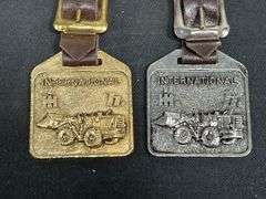 (2) IH Hough Pay Loader Watch Fobs